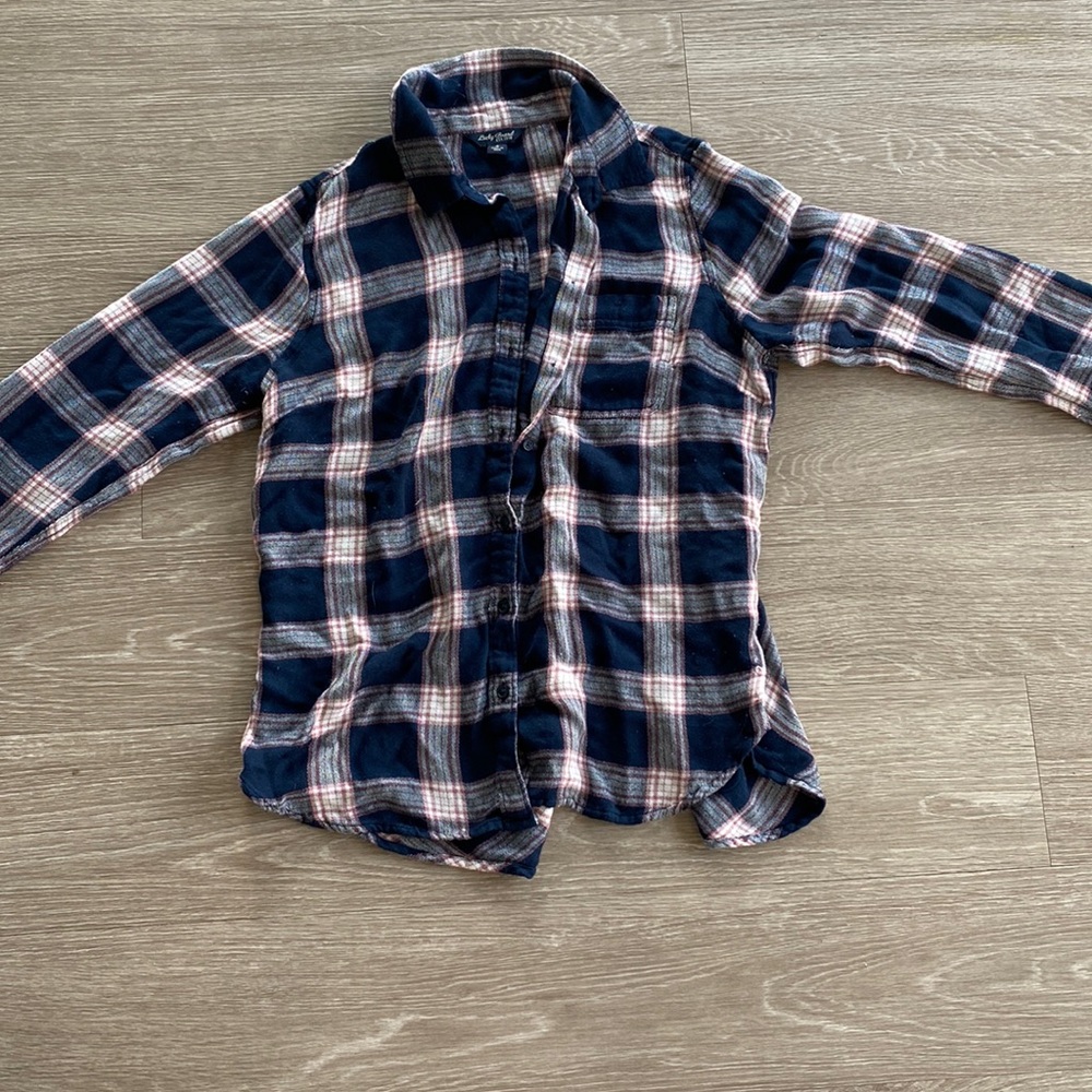 Lucky button down!